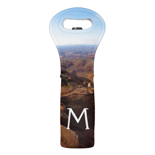 Grand View Point at Canyonlands National Park Wine Bag (Front)