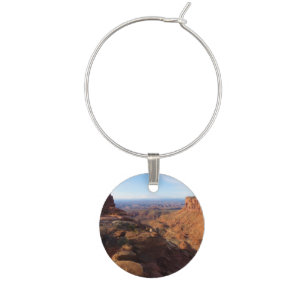 Grand View Point at Canyonlands National Park Wine Charm