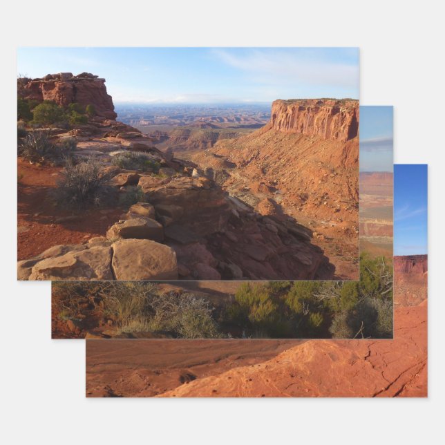 Grand View Point at Canyonlands National Park Wrapping Paper Sheets (Set)