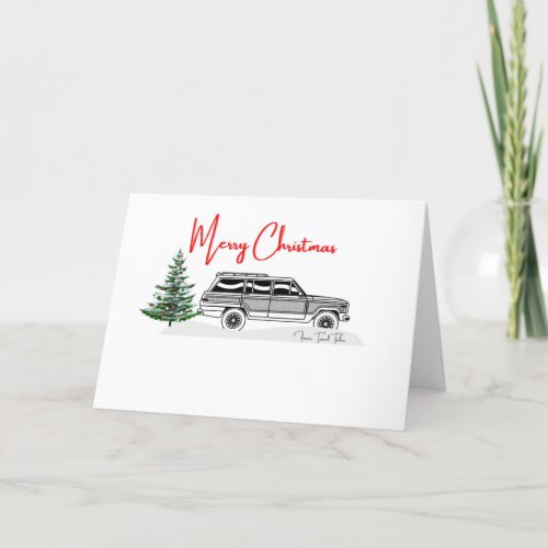 Grand Wagon Christmas Holiday Card