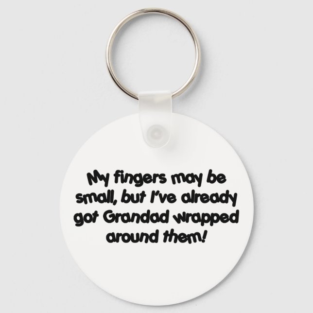 Grandad's Wrapped! Keychain (Front)