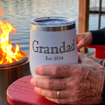 Grandad Established Black Bold Minimal