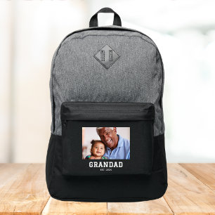 Grandad Established Black Photo Port Authority® Backpack