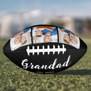 Grandad Established Modern Script 3 Photo  Football