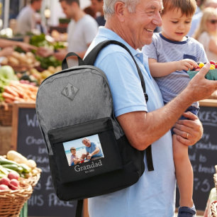 Grandad Established Photo White Bold Minimal Port Authority® Backpack