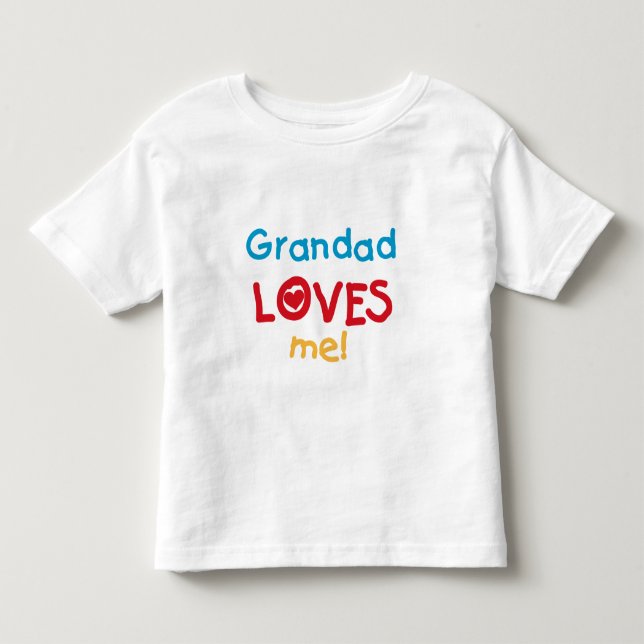 Grandad Loves Me T-shirts and Gifts (Front)