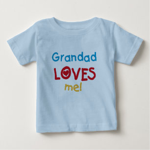Grandad Loves Me T-shirts and Gifts