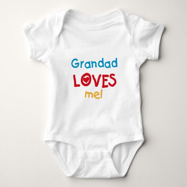 Grandad Loves Me T-shirts and Gifts (Front)