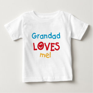 Grandad Loves Me T-shirts and Gifts
