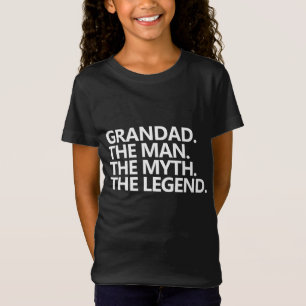 GRANDAD THE MAN THE MYTH THE LEGEND Father's Day G T-Shirt