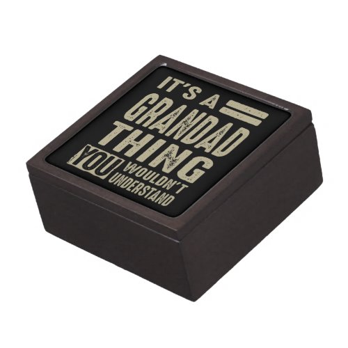 Grandad Thing Gift Box