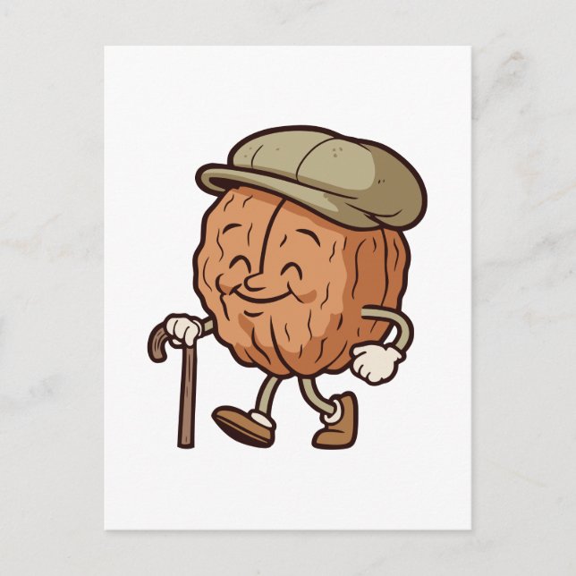 Grandad Walnut Postcard (Front)