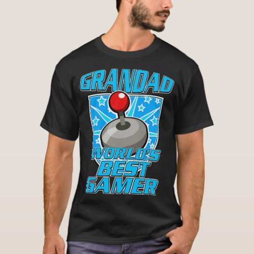 Grandad Worlds best Gamer T_Shirt