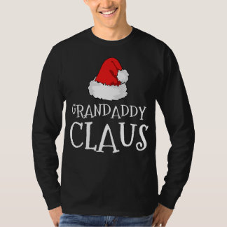Grandaddy Claus Christmas Santa's Pajama Family Ma T-Shirt