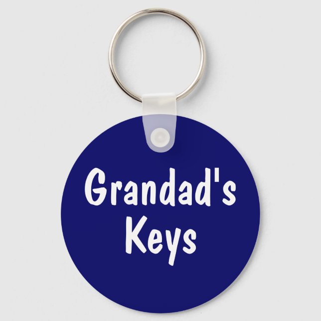 Grandad's Keys Keychain (Front)