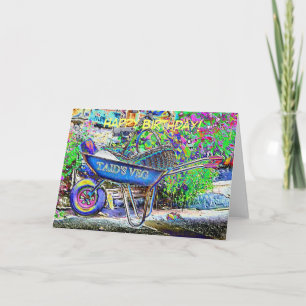 GRANDAD'S WHEELBARROW CARD