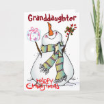 *GRANDAUGHTER* U MAKE EVERYONE HAPPY EVERYDAY HOLIDAY CARD<br><div class="desc">CHRISTMAS IS COMING SO LET HER KNOW HOW SPECIAL SHE IS ALL YEAR "AT CHRISTMAS TIME" FOR SURE. THANKS FOR STOPPING BY 1 OF MY 8 STORES~~~</div>