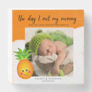 Grandbaby Photo Gifts For Grandma Grandpa Wooden Box Sign