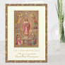 Grandchild First Holy Communion Jesus Angels Card