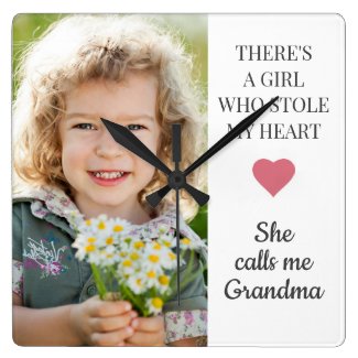 Grandchild Grandma Photo Girl Who Stole My Heart 