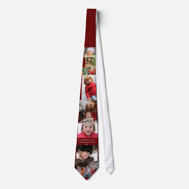Grandchildren - Customized Neck Tie (Front)