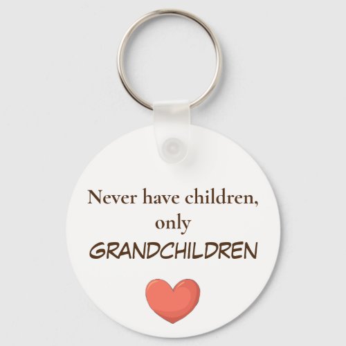 Grandchildren keychains