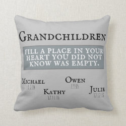 Grandchildren Pillow