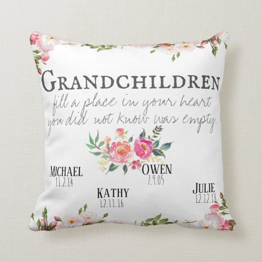Grandchildren Pillow
