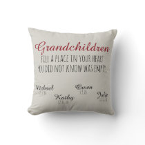 Grandchildren Pillow