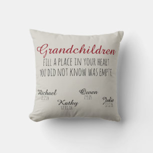 Grandchildren Pillow