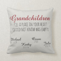Grandchildren Pillow