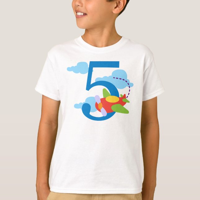 Grandchilds Fifth Birthday T-Shirt (Front)