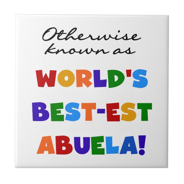 grandcolorsabuela ceramic tile (Front)