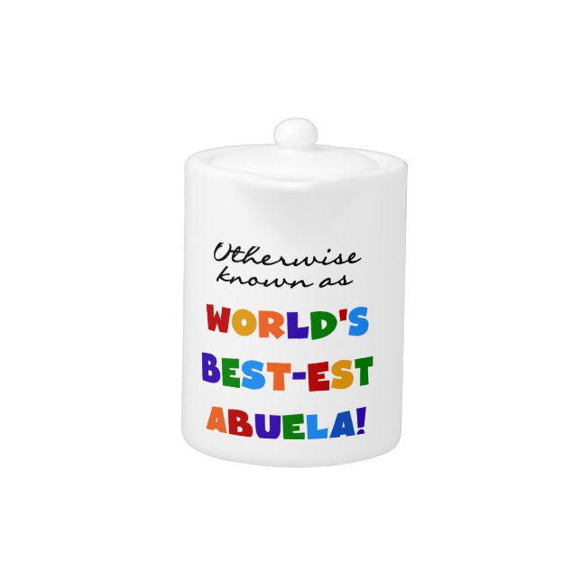 grandcolorsabuela teapot (Front)