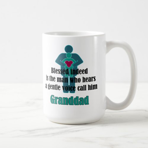 Granddad Blessed Indeed Fathers Day Mug