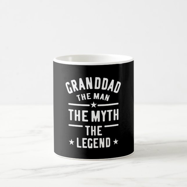 Granddad The Man Myth Legend Coffee Mug (Center)