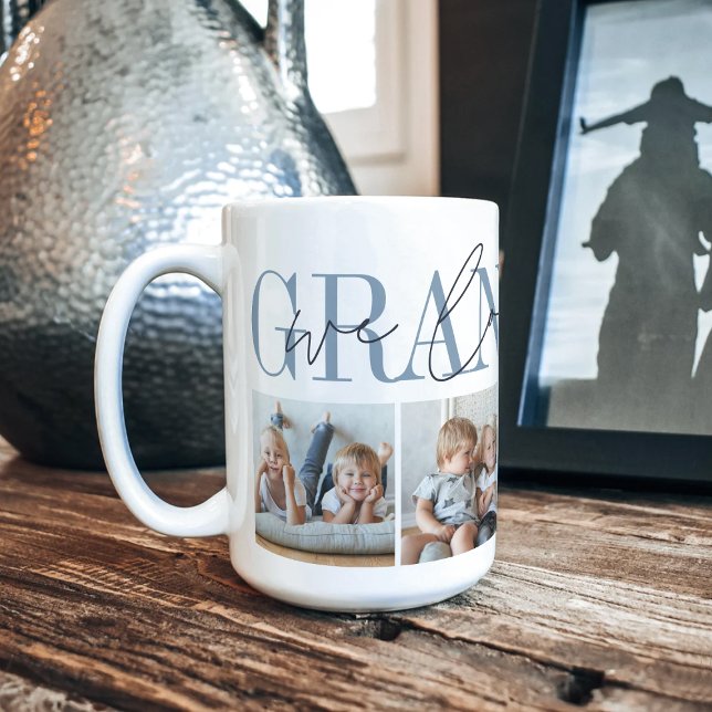 Granddad We Love You 4 Photo Collage Coffee Mug (Creator Uploaded)