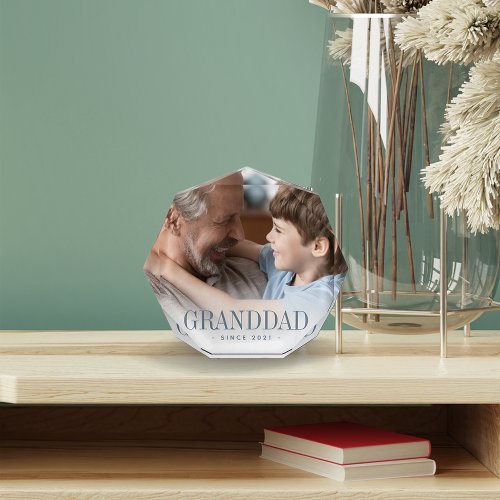 Granddad Year Established Photo Block