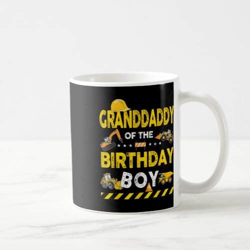 Granddaddy Of The Birthday Boy Construction Worker Coffee Mug