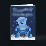 Granddaughter 1st Hanukkah Card<br><div class="desc">Granddaughter 1st Hanukkah Card</div>