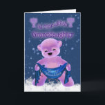 Granddaughter 1st Hanukkah Card<br><div class="desc">Granddaughter 1st Hanukkah Card</div>
