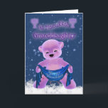 Granddaughter 1st Hanukkah Card<br><div class="desc">Granddaughter 1st Hanukkah Card</div>