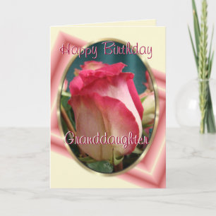 Granddaughter Bday-customize any Card