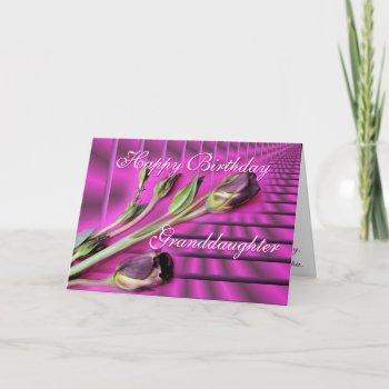 Granddaughter Birthday2-customize Any Occasion Card by MakaraPhotos at Zazzle