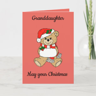 Granddaughter Christmas Card