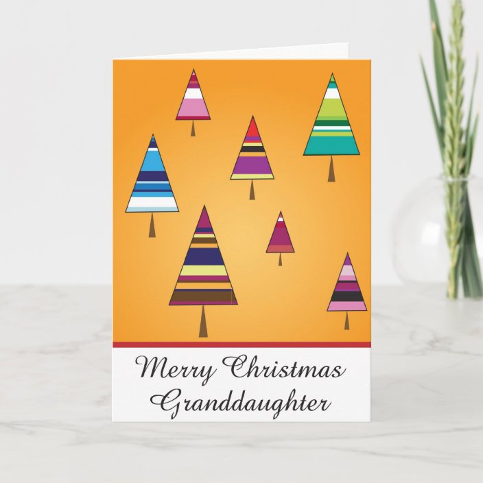 granddaughter christmas greeting card | Zazzle.com