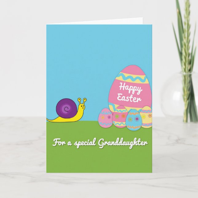 Granddaughter Easter Card (Front)