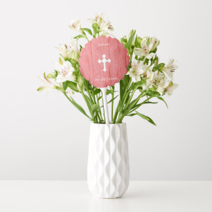 Granddaughter First Communion Cross and Rays Balloon