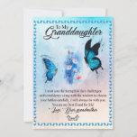 Granddaughter Gift | Love Grandmother Family Group Holiday Card<br><div class="desc">Granddaughter Gift | Love Grandmother Matching Family Group Butterfly Blanket</div>