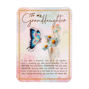 Granddaughter Gifts From Grandpa Grandma Family Magnet